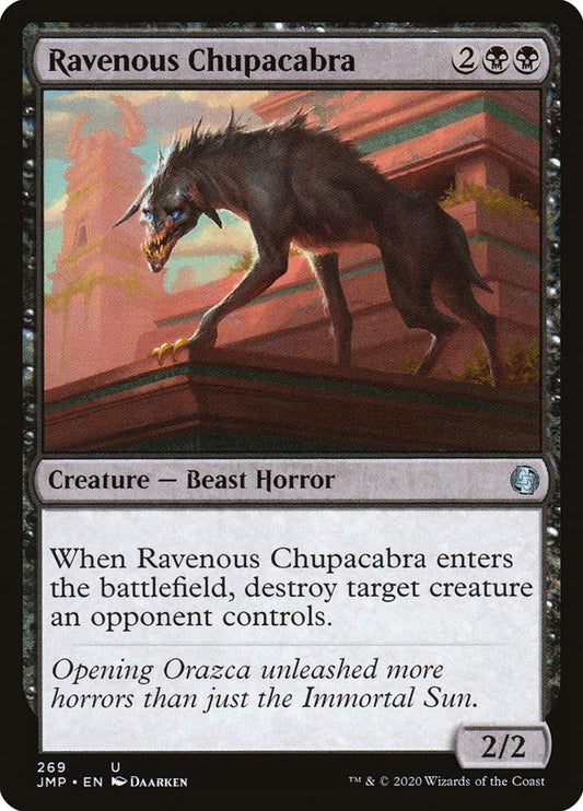 Ravenous Chupacabra: Jumpstart