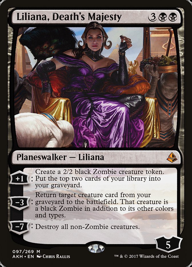 Liliana, Death's Majesty - (Foil): Amonkhet