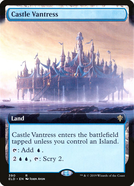 Castle Vantress (Extended Art): Throne of Eldraine