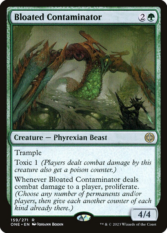 Bloated Contaminator - (Foil): Phyrexia: All Will Be One