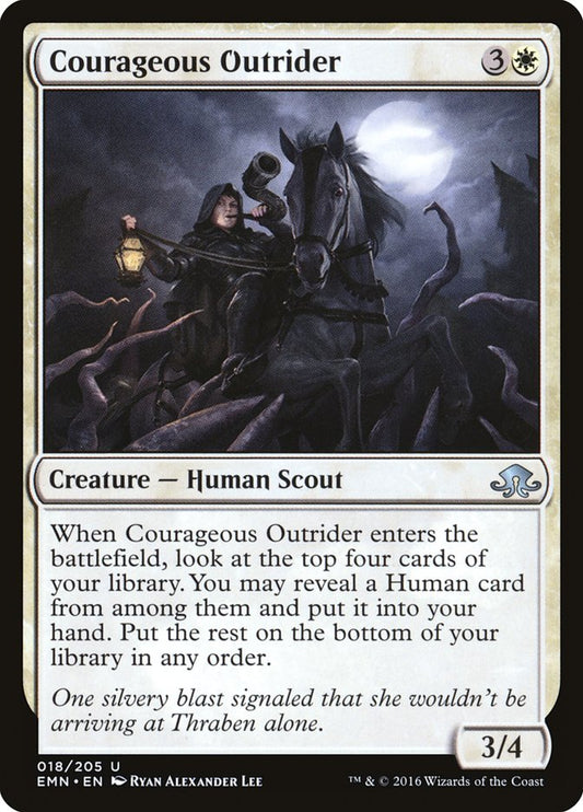 Courageous Outrider - (Foil): Eldritch Moon
