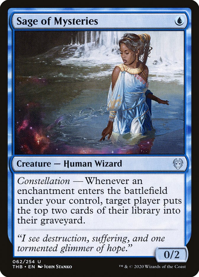 Sage of Mysteries - (Foil): Theros Beyond Death