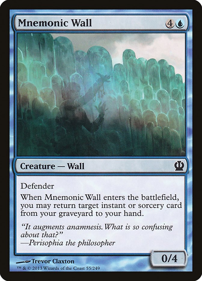 Mnemonic Wall - (Foil): Theros