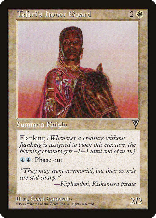 Teferi's Honor Guard: Visions