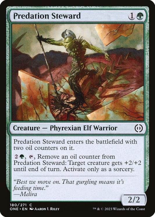 Predation Steward - (Foil): Phyrexia: All Will Be One