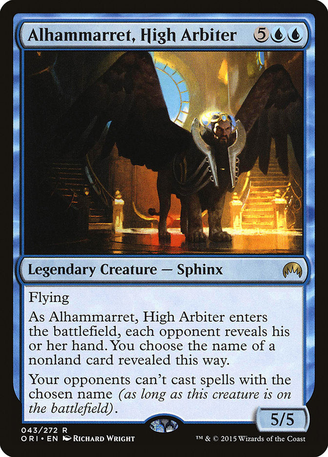 Alhammarret, High Arbiter: Magic Origins