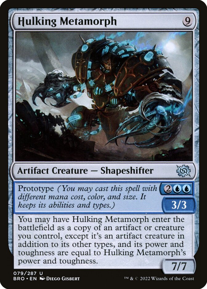 Hulking Metamorph - (Foil): The Brothers' War