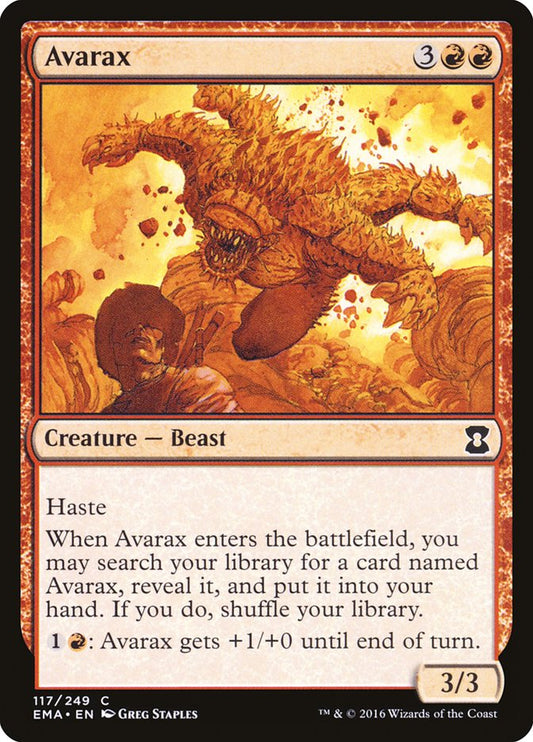 Avarax: Eternal Masters