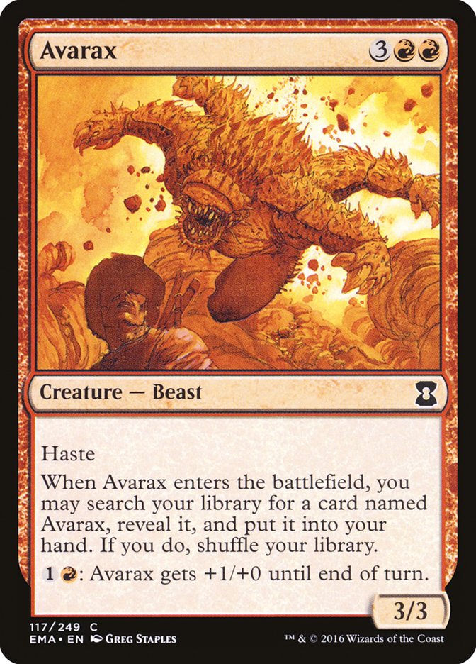 Avarax - (Foil): Eternal Masters