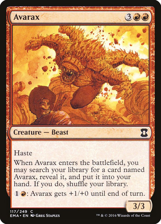 Avarax - (Foil): Eternal Masters
