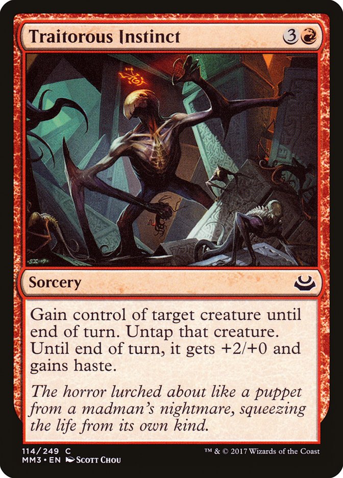 Traitorous Instinct: Modern Masters 2017