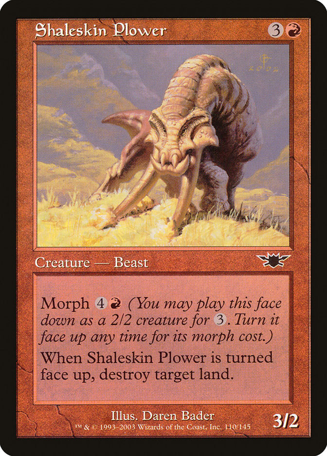 Shaleskin Plower - (Foil): Legions