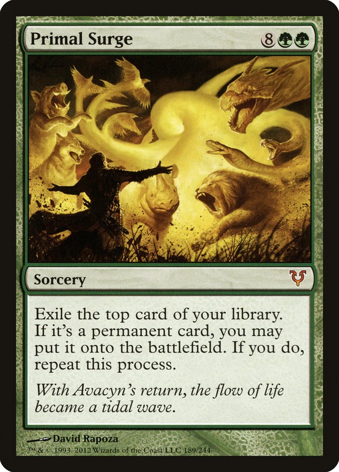 Primal Surge - (Foil): Avacyn Restored