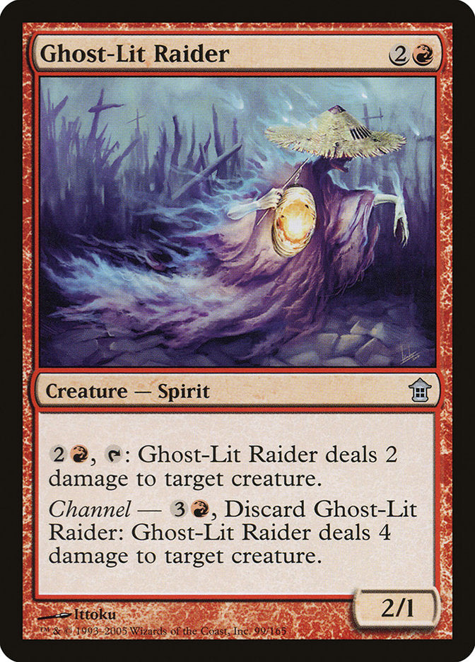 Ghost-Lit Raider: Saviors of Kamigawa