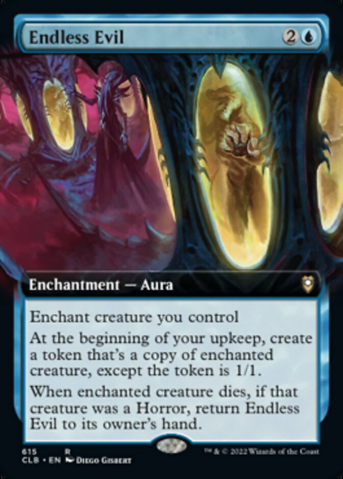 Endless Evil - (Foil): Commander Legends: Battle for Baldur's Gate