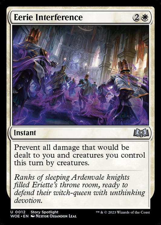 Eerie Interference - (Foil): Wilds of Eldraine