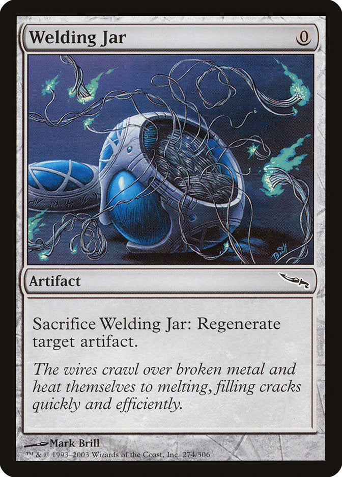Welding Jar - (Foil): Mirrodin