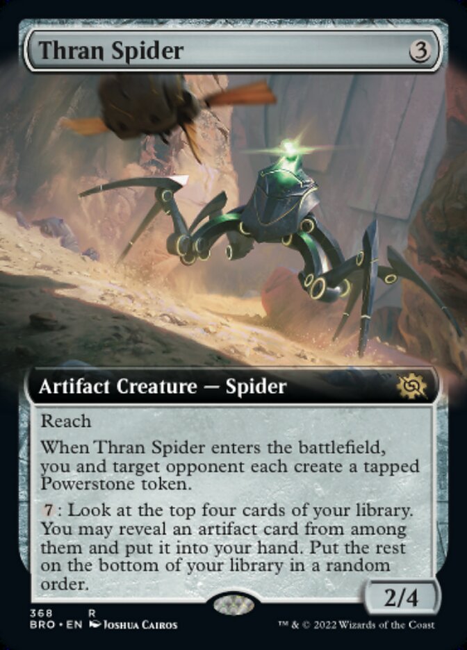 Thran Spider (Extended Art) - (Foil): The Brothers' War