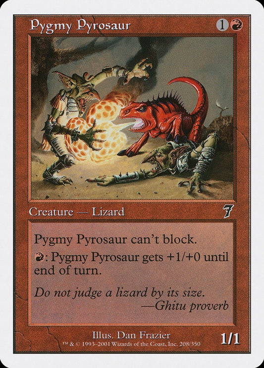 Pygmy Pyrosaur: Seventh Edition