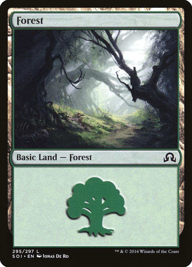 Forest (#295): Shadows over Innistrad