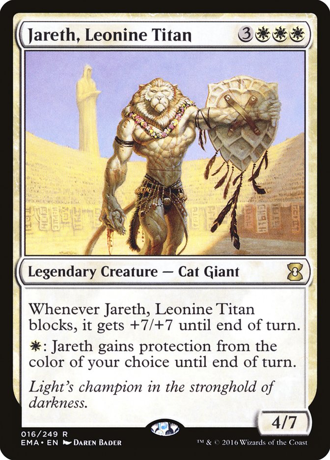 Jareth, Leonine Titan: Eternal Masters