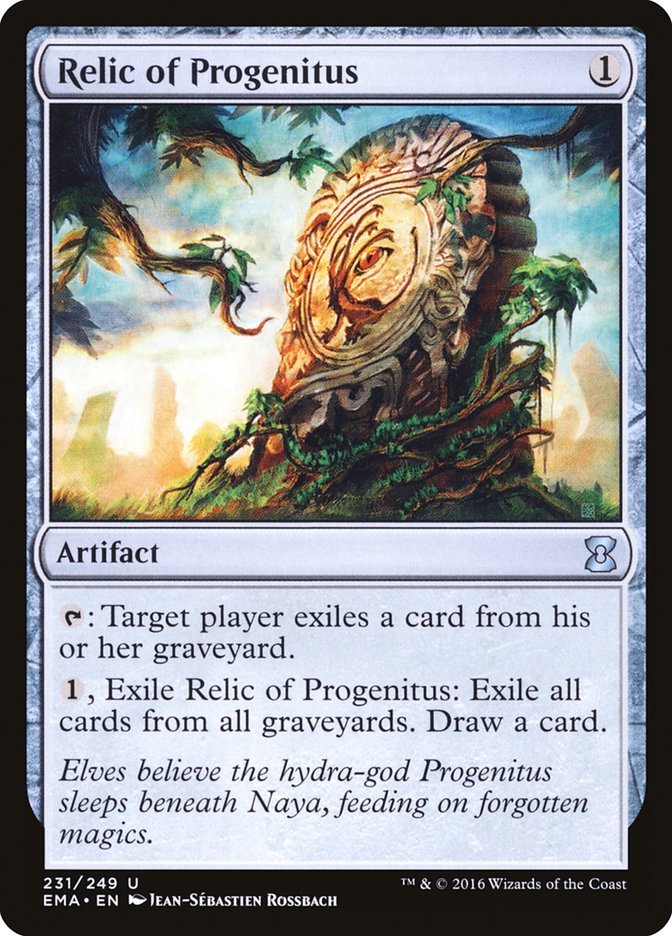 Relic of Progenitus - (Foil): Eternal Masters