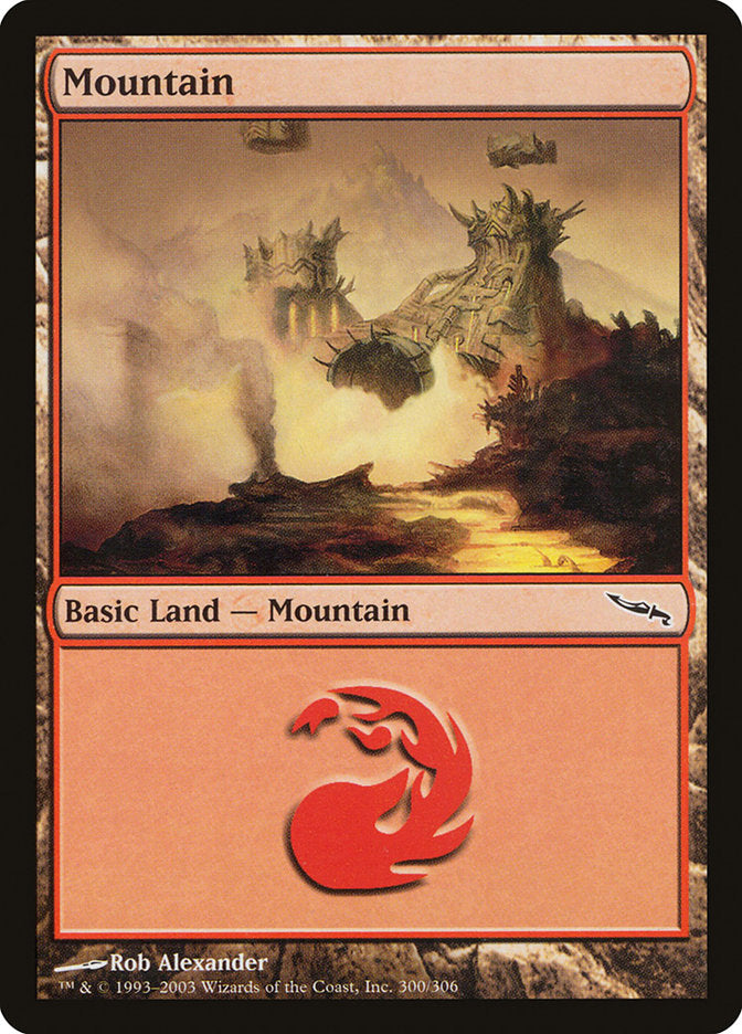 Mountain (#300): Mirrodin