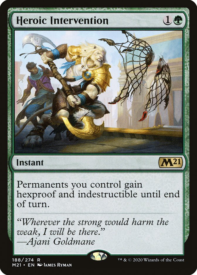 Heroic Intervention: Core Set 2021