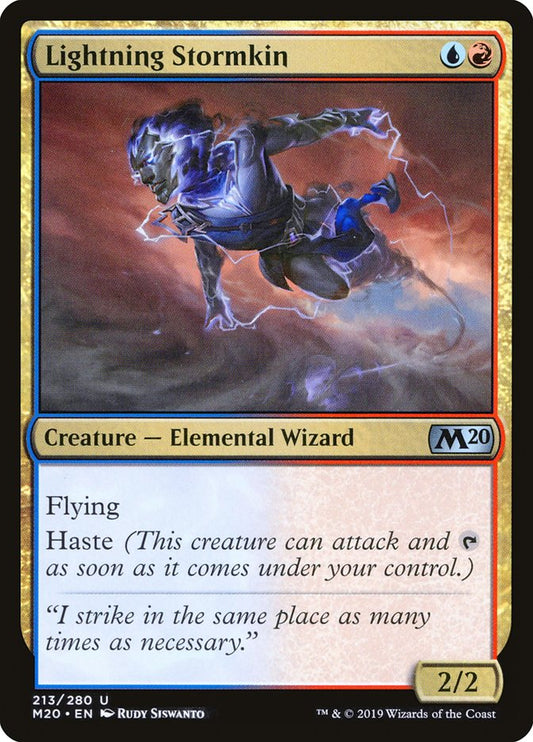 Lightning Stormkin - (Foil): Core Set 2020