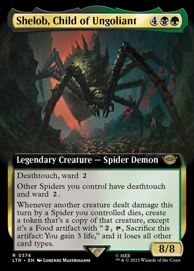 Shelob, Child of Ungoliant (Extended Art): The Lord of the Rings: Tales of Middle-earth