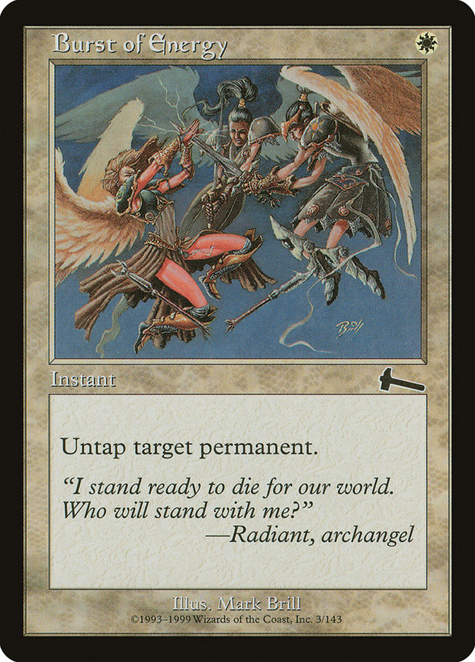 Burst of Energy: Urza's Legacy