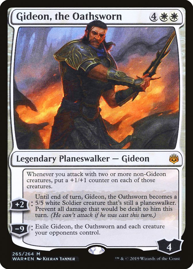 Gideon, the Oathsworn (Planeswalker Deck) - (Foil): War of the Spark