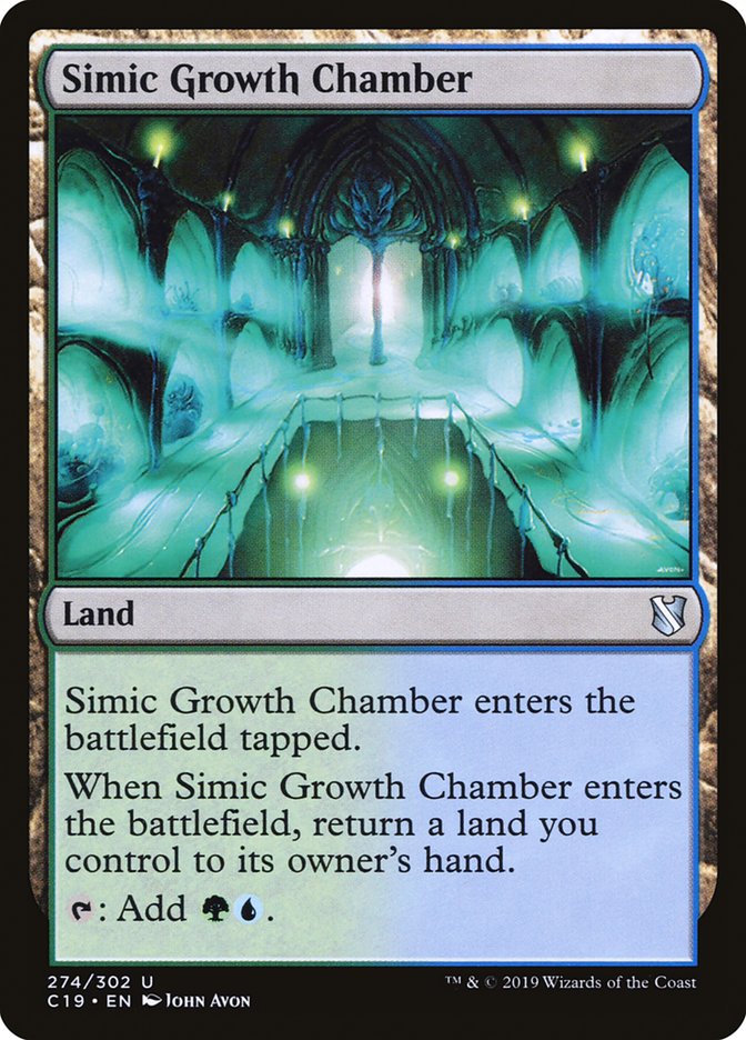 Simic Growth Chamber: Commander 2019