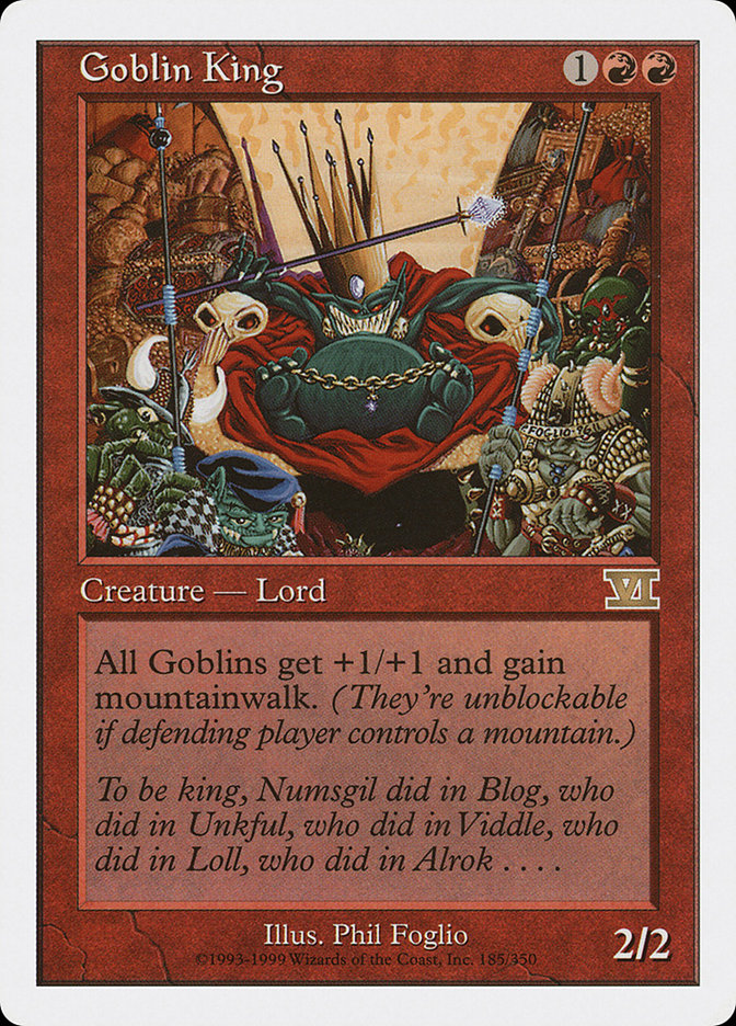 Goblin King: Classic Sixth Edition