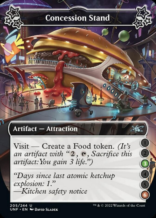 Concession Stand (3/6) - (Foil): Unfinity