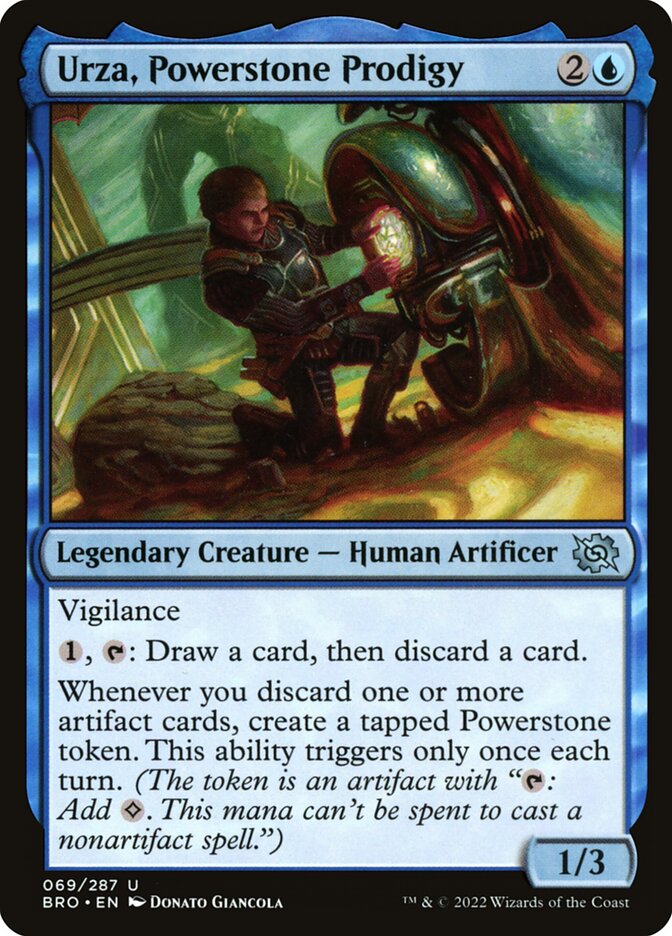 Urza, Powerstone Prodigy: The Brothers' War