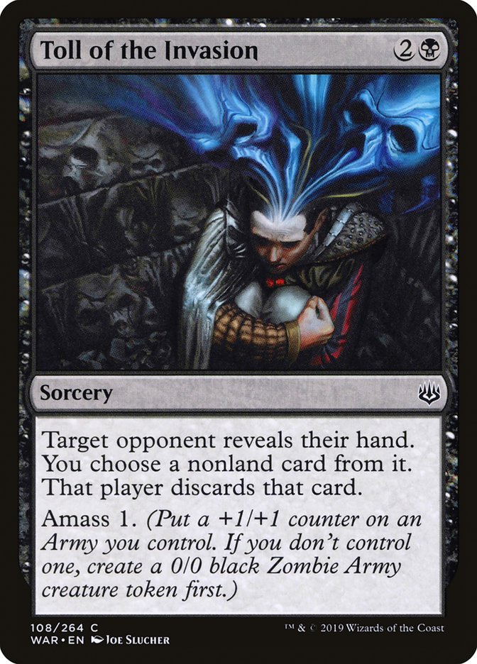 Toll of the Invasion - (Foil): War of the Spark