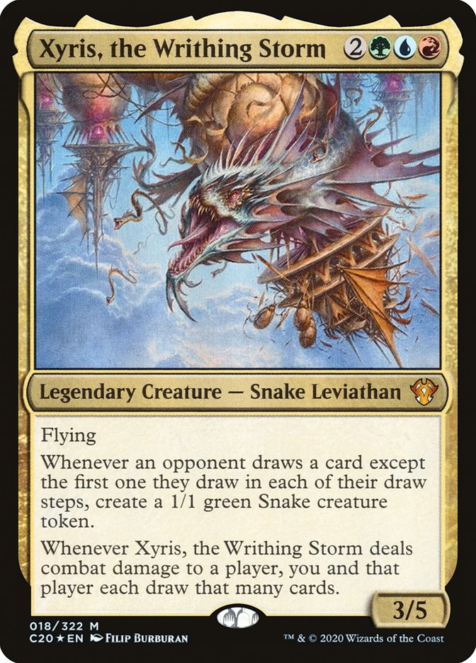Xyris, the Writhing Storm - (Foil): Commander 2020
