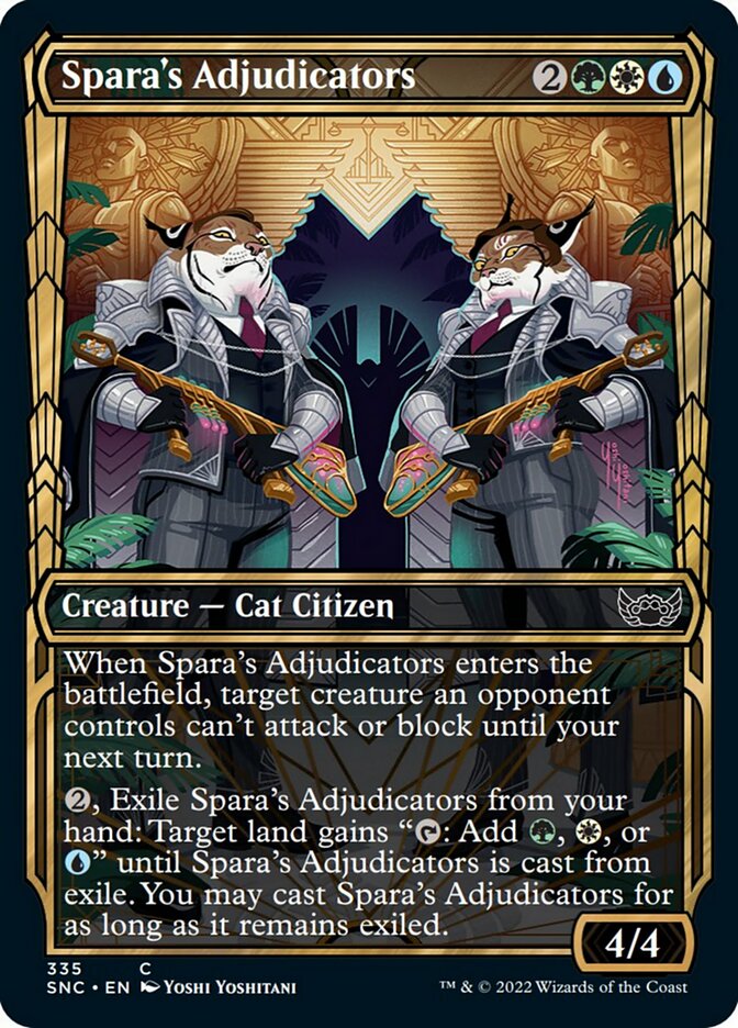 Spara's Adjudicators (Showcase) - (Foil): Streets of New Capenna