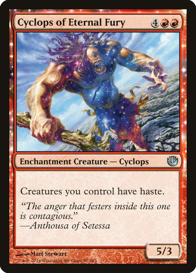 Cyclops of Eternal Fury - (Foil): Journey into Nyx