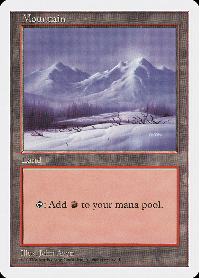 Mountain (A): Fifth Edition