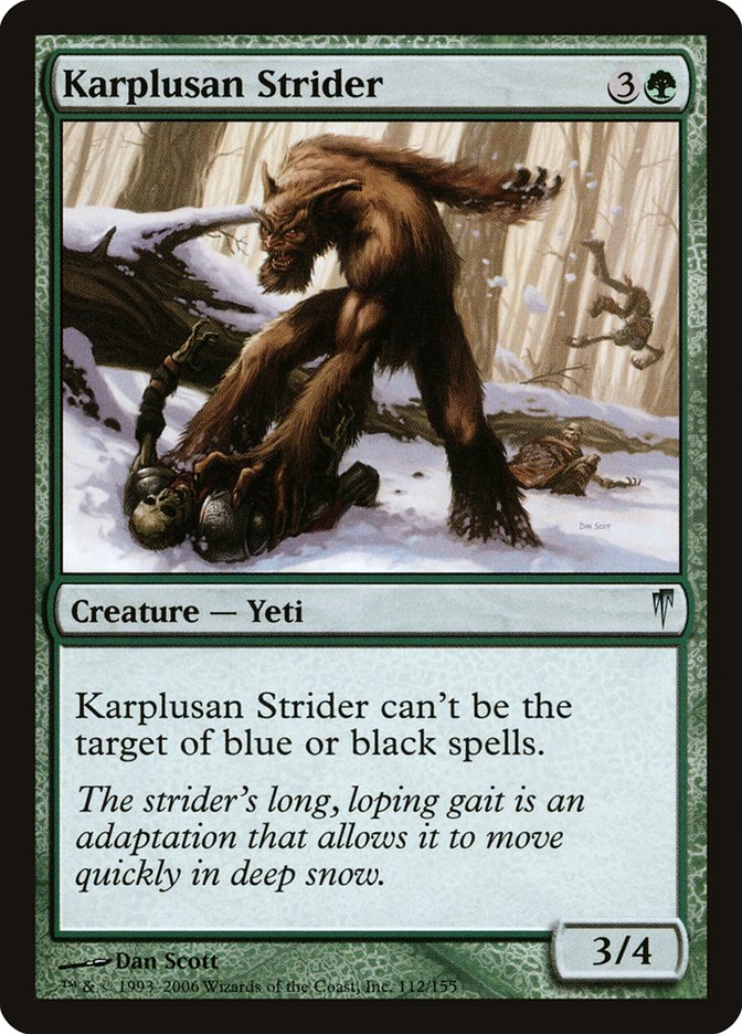 Karplusan Strider: Coldsnap