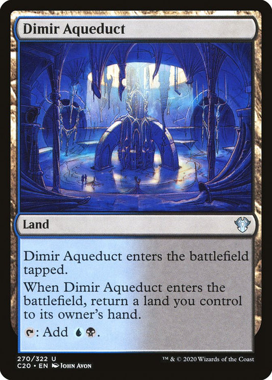 Dimir Aqueduct: Commander 2020