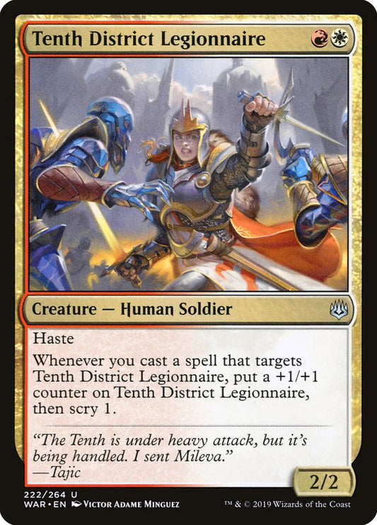 Tenth District Legionnaire - (Foil): War of the Spark