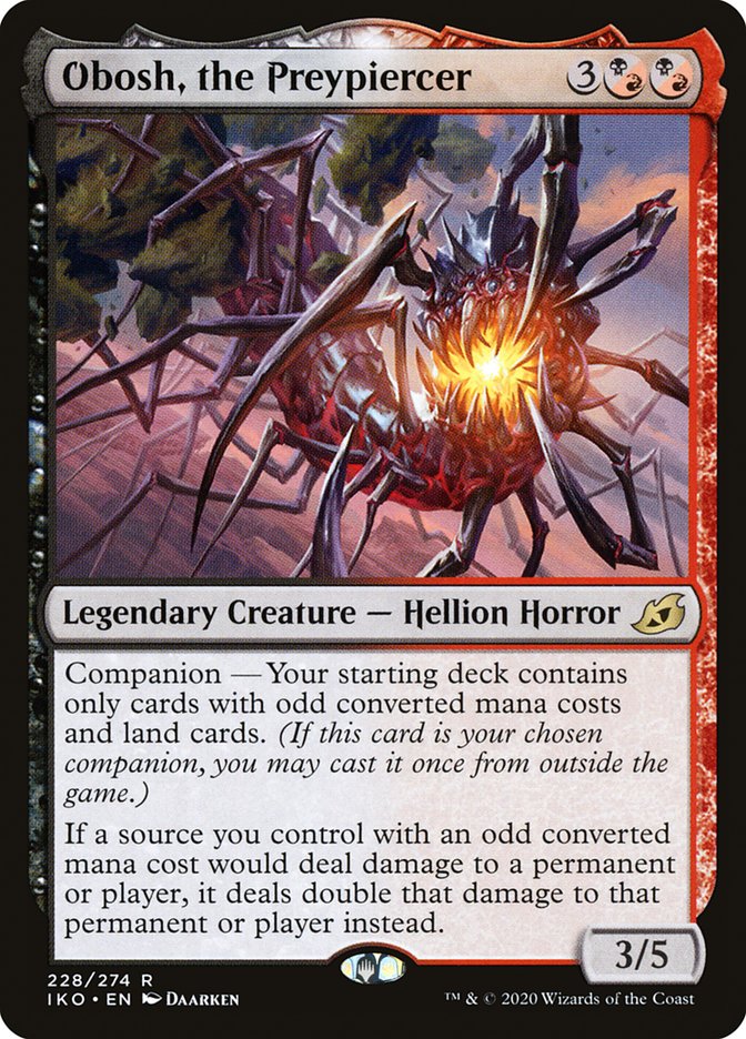 Obosh, the Preypiercer: Ikoria: Lair of Behemoths
