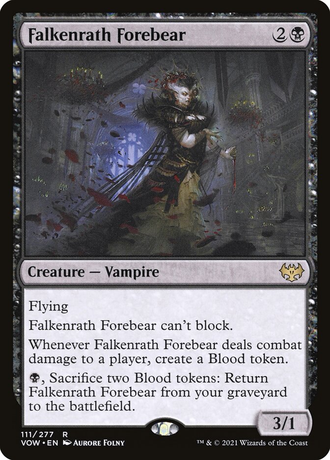 Falkenrath Forebear - (Foil): Innistrad: Crimson Vow