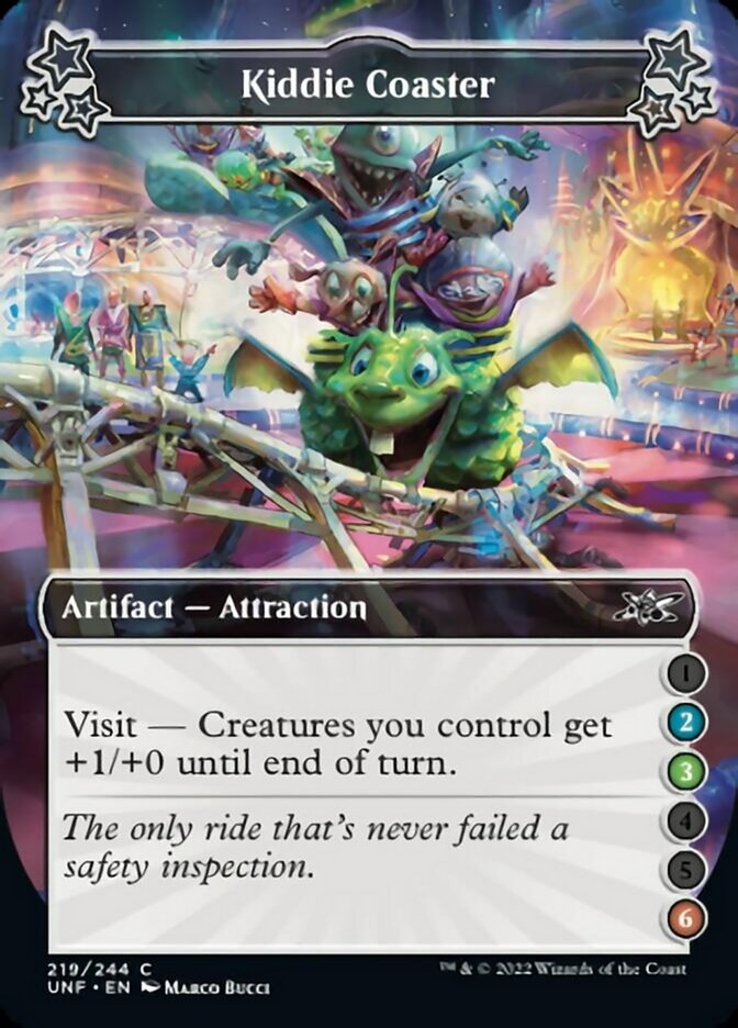 Kiddie Coaster (2/3/6) - (Foil): Unfinity