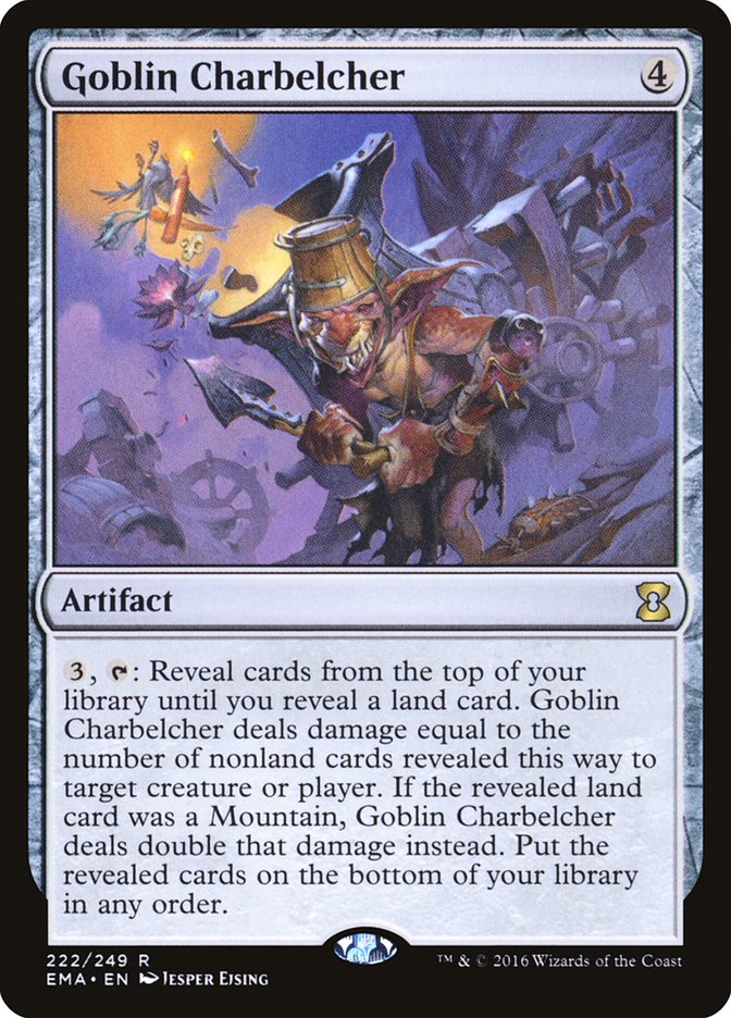 Goblin Charbelcher - (Foil): Eternal Masters