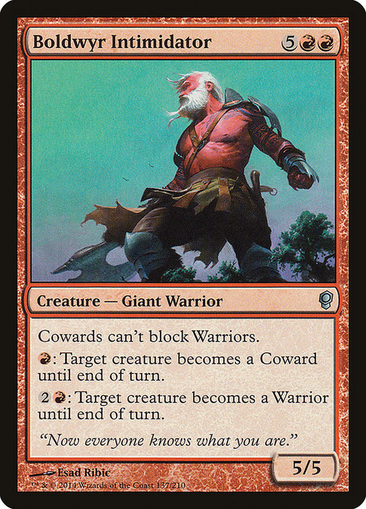 Boldwyr Intimidator: Conspiracy