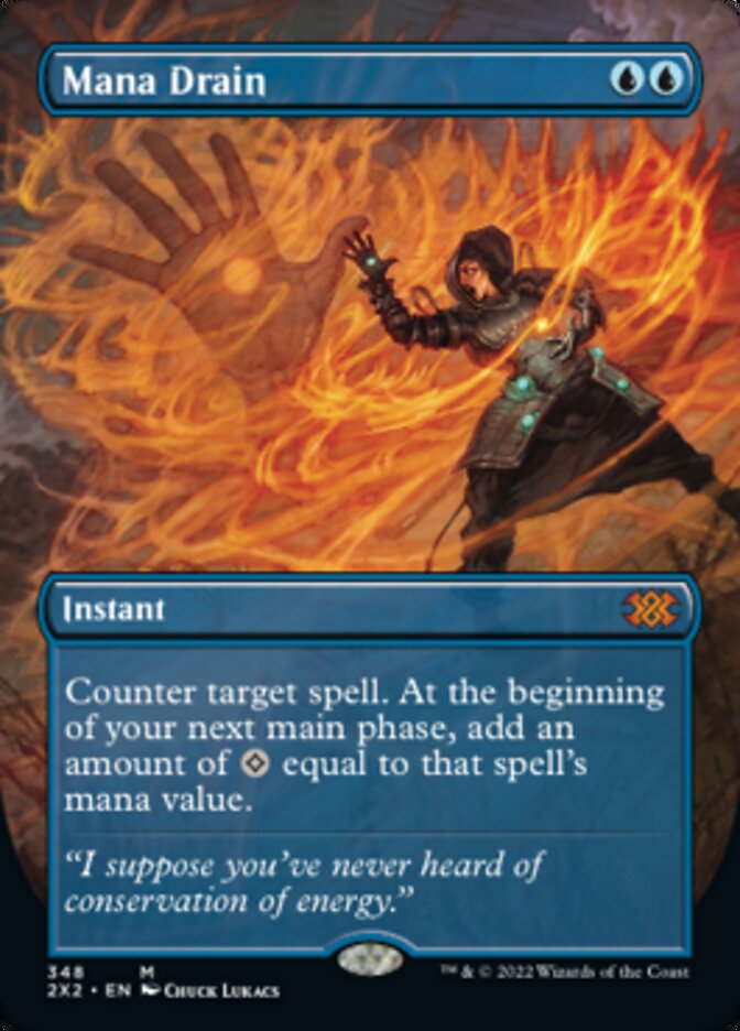Mana Drain (Borderless): Double Masters 2022